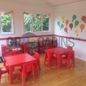 Classroom 4m X 8m X 2.4m Wh Interior Painting And Decor By Client