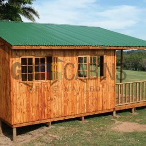 Umhlali Country Club Customised Cabin Side View